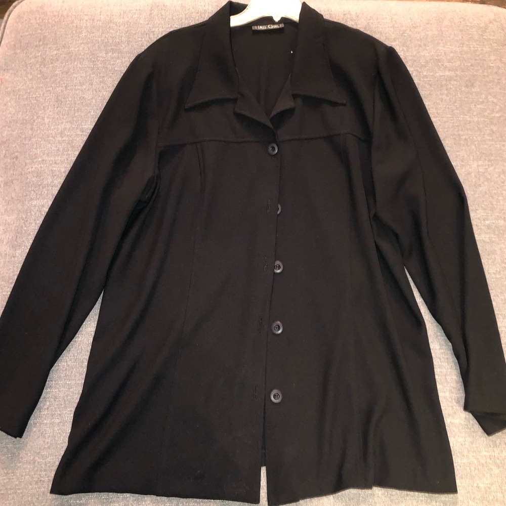 Tall Girl Black Blazer